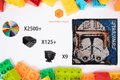 MemoryBrickart LEGO Mosaic - Commander Cody Portrait -48x48 - MemoryBrickart