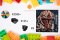 MemoryBrickart LEGO Mosaic - 332ND Ahsoka's Clone Trooper - 48x48 - MemoryBrickart