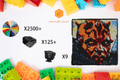 MemoryBrickart LEGO Mosaic - Darth Maul Portrait - 48x48 - MemoryBrickart