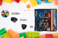 MemoryBrickart LEGO Mosaic - Darth Vader Portrait - 48x48 - MemoryBrickart