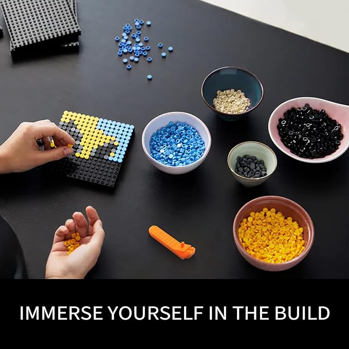 MemoryBrickart LEGO Mosaic - Hank Schrader Pixel Ar - 48x96 - MemoryBrickart